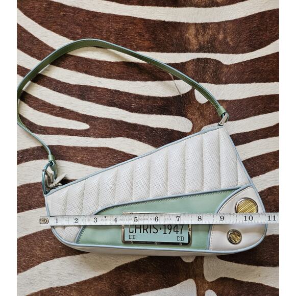 Rare Vintage Dior Cadillac Montaigne Saddle 1947 Shoulder Bag - Picture 12 of 13